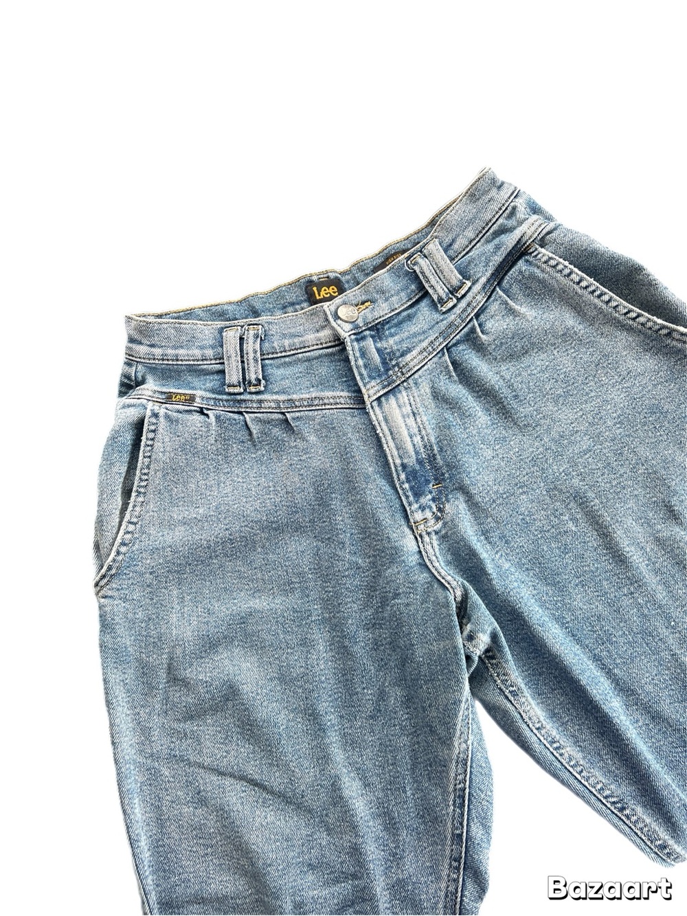 Vintage Lee high rise pleated Jeans